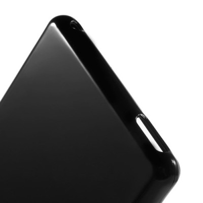 Силиконови гърбове Силиконови гърбове за Sony Силиконов гръб ТПУ мат за Sony Xperia M4 Aqua E2303 черен
